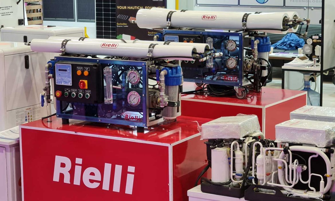 Rielli Su Yapıcıları Boat Show’da tanıtıldı