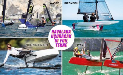 Havalara uçuracak 10 foil tekne