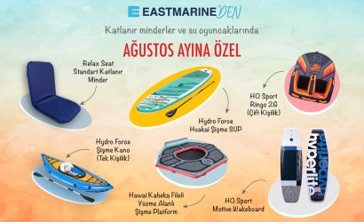 Eastmarine’den Katlanır Minder ve Su Oyuncaklarında Ağustos ayına özel indirim kampanyası