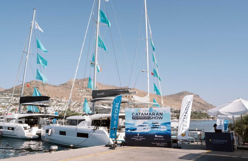 D-Marin Turgutreis’te 8. Catamaran Show rüzgarı esti