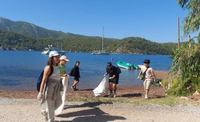 Martı Marina öncülüğünde Marmaris Orhaniye’de kıyı ve çevre temizliği yapıldı